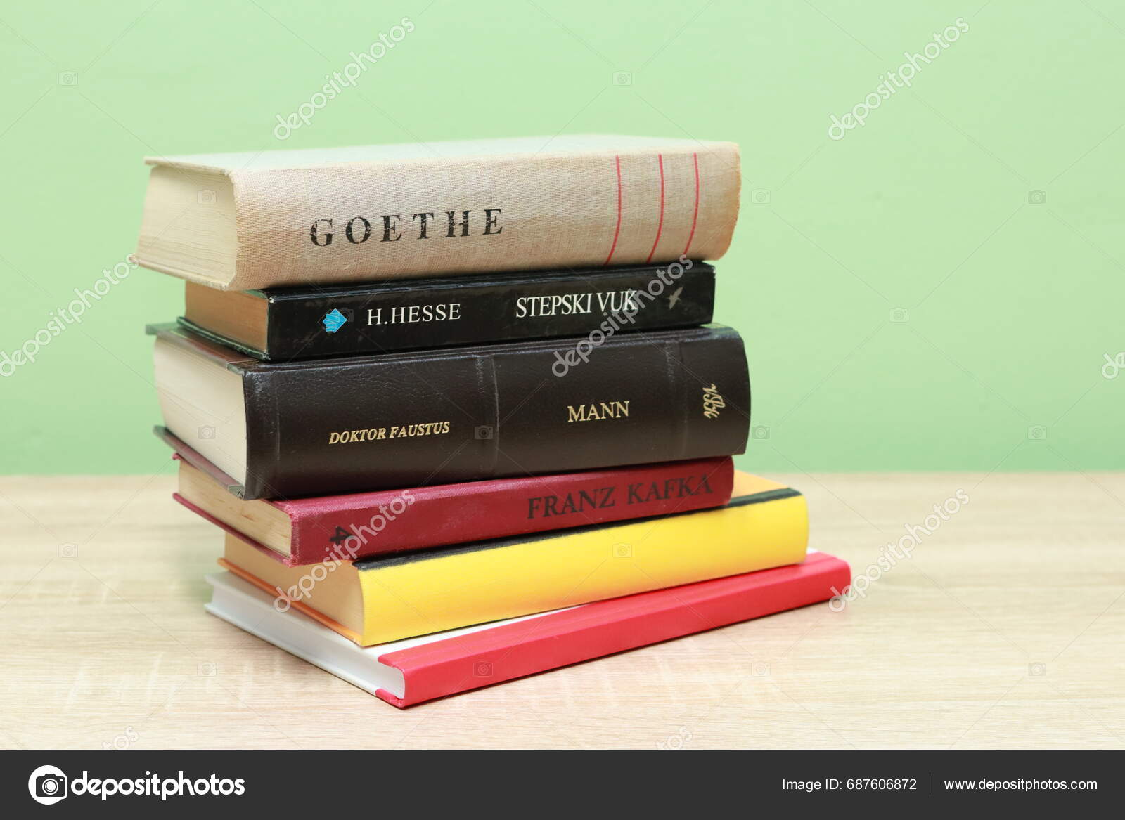 Berlin Germany 2023 Books Most Famous German Writers – Stock Editorial