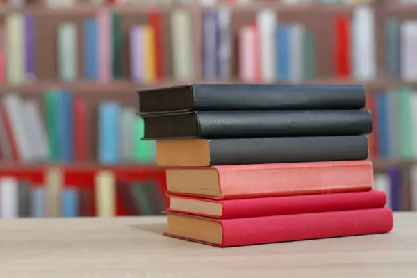 books with red covers and black covers