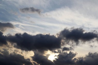 Gökyüzündeki bulutlar