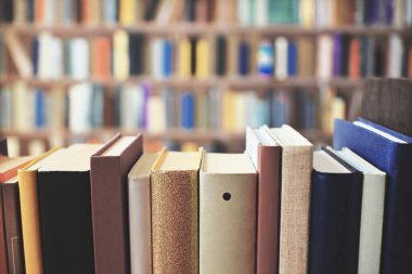 books in library, education