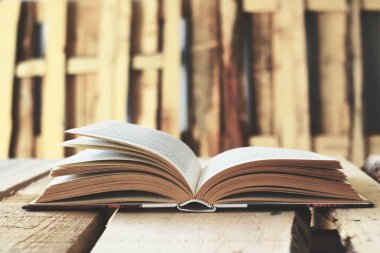 Masada arka planı bulanık bir kitap var. eğitim geçmişi.