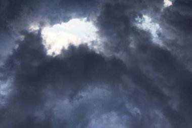 Yağmurdan önce fırtına bulutları