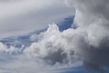 bulutlu mavi gökyüzü arkaplanı