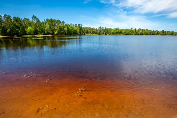 Tomahawk, Wisconsin 'deki Nokomis Gölü Yazın yatay