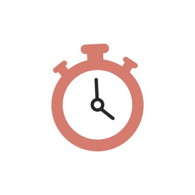 Spor zamanlayıcısı simgesi. Kronometre işareti. Hız ölçüm konsepti. Rekabet için envanter. El çizimi vektör çizimi beyaz arkaplanda izole edildi. Düz biçim.