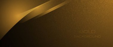 Vector soyut ışık altın etkisi, akış çizgisi, hareket deseni ve lüks duvar kağıdı için altın gradyan rengi, şablon afişi, fütüristik arka plan. Boşluklu modern grafik tasarımı