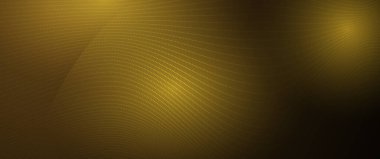 Resmetme vektörü soyut dalga, akış çizgisi, hareket deseni ve altın rengi arka plandaki parçacık noktası. Arka plan için modern fütürist, büyük veri tasarımı. Dijital veri, yüksek teknoloji, teknoloji kavramı