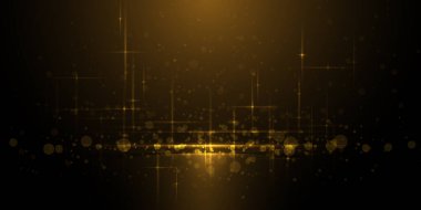 Resmetme vektörü soyut dalga, akış çizgisi, hareket deseni ve altın rengi arka plandaki parçacık noktası. Arka plan için modern fütürist, büyük veri tasarımı. Dijital veri, yüksek teknoloji, teknoloji kavramı