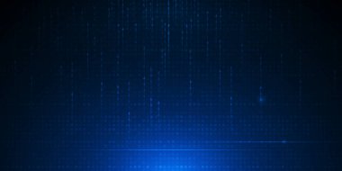 Büyük Veri Fütüristik, yüksek teknoloji ve ışık çizgisi tasarımı. Vektör veri dijital arkaplan. İllüstrasyon yenilik veri sistemi, siber alan, iletişim İnternet, bilgi, bağlantı konsepti