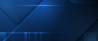 Çizim Soyut Dijital Teknoloji, ışık çizgisi ve mavi siber uzay arka planı. Vektör iletişimi, yenilikçi fütüristik teknoloji, internet ağ sistemine bağlanma, gelecekteki büyük veriler, kavrayış