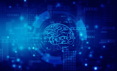 İnsan beyni 2d illüstrasyon, insan beyin yapısının dijital illüstrasyonu, yaratıcı beyin konsepti arka plan, yenilik arka plan, yaratıcı beyin konsepti, yenilik arka plan