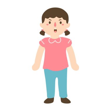 Yüz ifadesi olan çocuklar