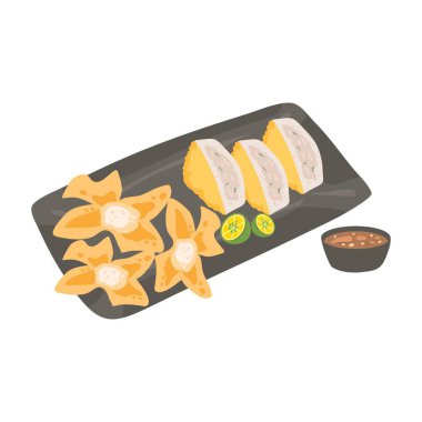 Fıstık soslu batagor baso tahu.