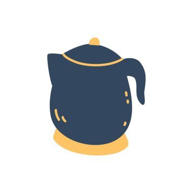 Elle çizilmiş mutfak nesneleri çizimi