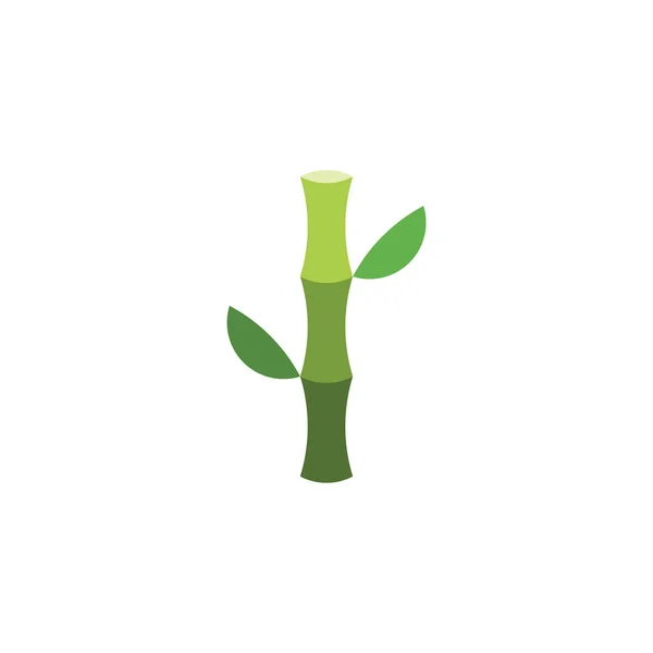Bambu Logo Şablonu Ikon Vektör Tasarımı — Stok Vektör
