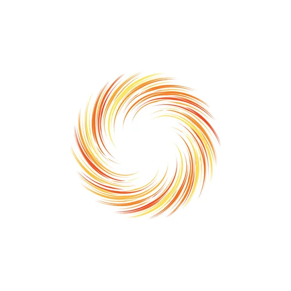 火の玉が抽象的なベクトル背景デザイン要素を火花 — ストックベクタ