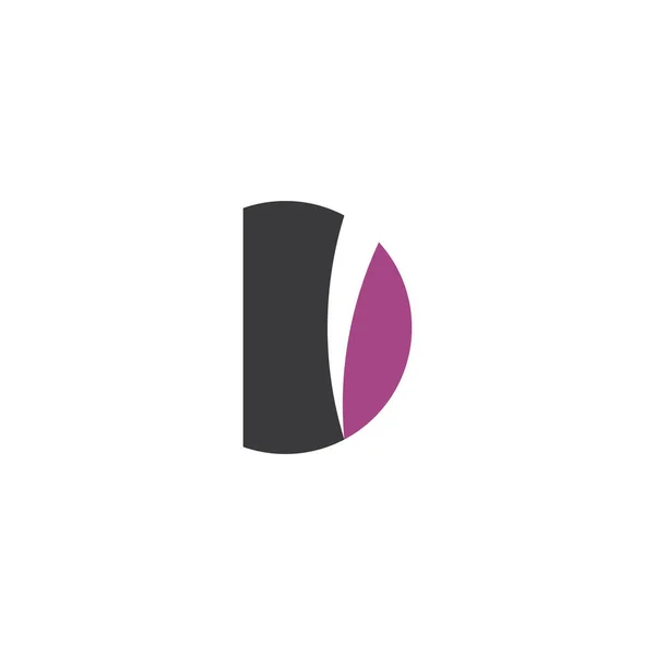 Letra Desenho Ícone Vetor Logotipo Inicial — Vetor de Stock