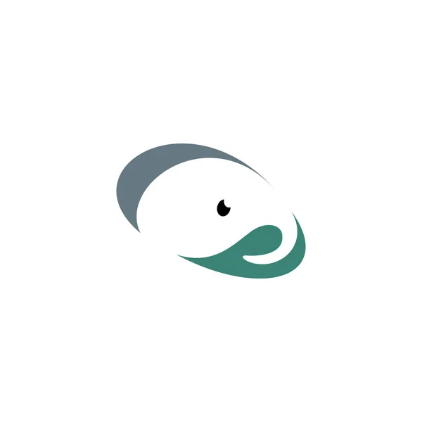 Design Vetor Ícone Logotipo Elefante Estilizado — Vetor de Stock