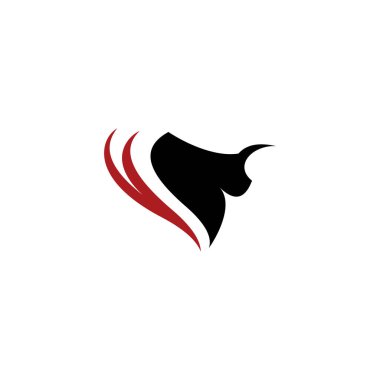 bull logo icon vector symbol clipart