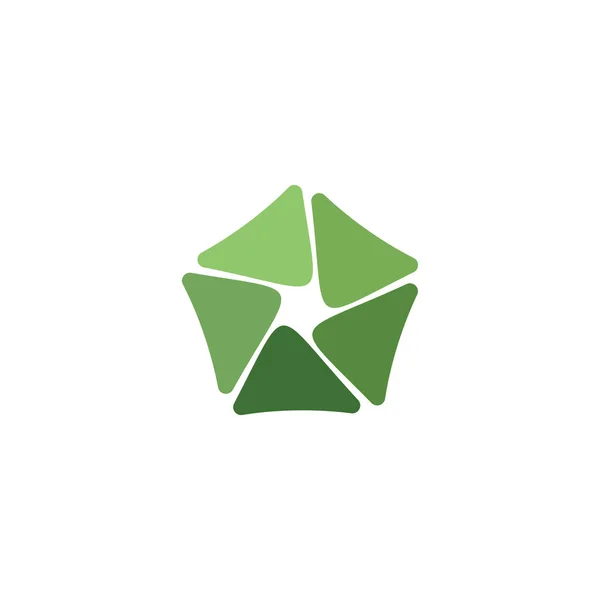 Abstrato Okra Fruto Ícone Logotipo Design —  Vetores de Stock