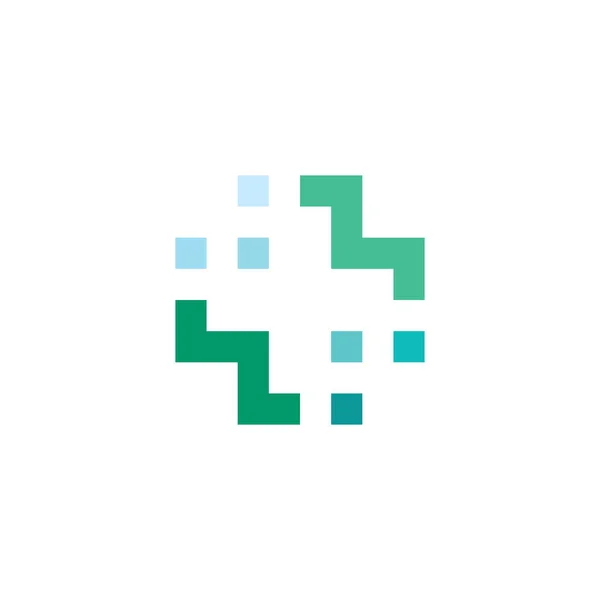 Farmácia Médica Cruz Logotipo Vetor Design —  Vetores de Stock
