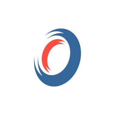 logo simgesi 0 vektör sembolü tasarımı