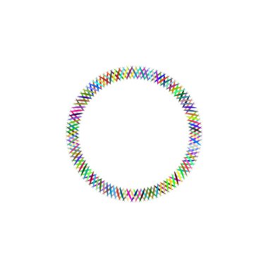 soyut çember renkli logo iş arkaplan tasarımı