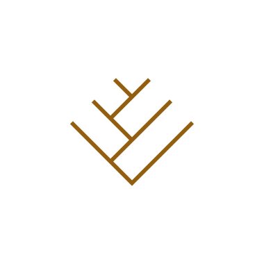 parke döşeme laminat logo vektör simgesi tasarımı