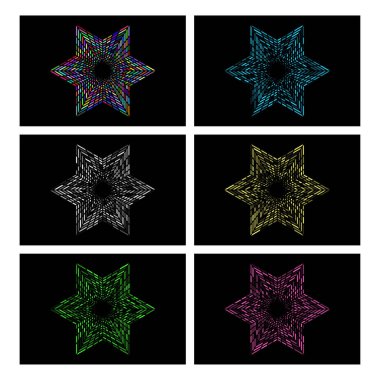 yıldız parçacıkları soyut duvar kağıdı arkaplan tasarımı