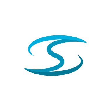 z harfi dalga su turizmi logo vektör tasarımı