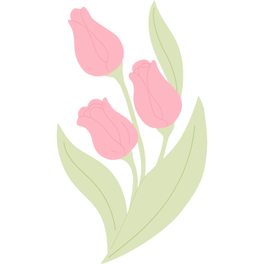 Buket laleler. Bahar Çiçekleri