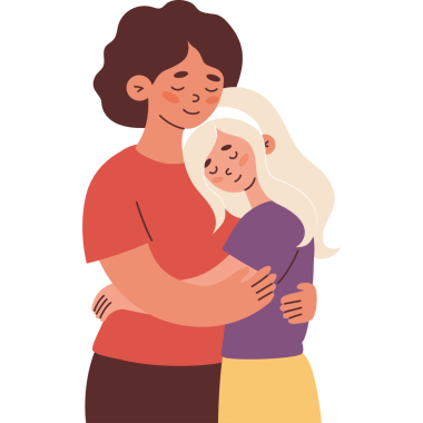 Mutlu kadın çift. Gurur Ayı. LGBTQ topluluğu