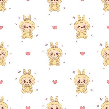 Kusursuz desen Sevimli Canavar Oyuncak Labubu