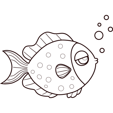 Kabarcıklı Balık Çizgi Filmi