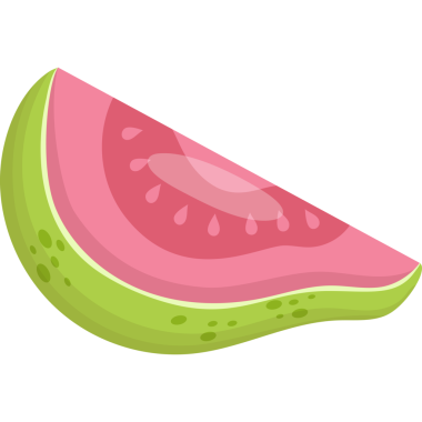 Pembe Guava Meyve Ağacı dilimi