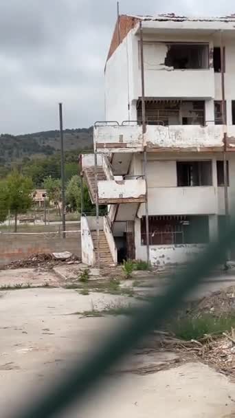 스페인 2023 발렌시아의 케이스는 교사들의 집들을 버렸다 도시의 과로에 — 비디오