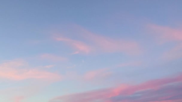 Sunset Cloudscape Tiden Förfaller Cumulonimbus Cloud Rör Sig — Stockvideo