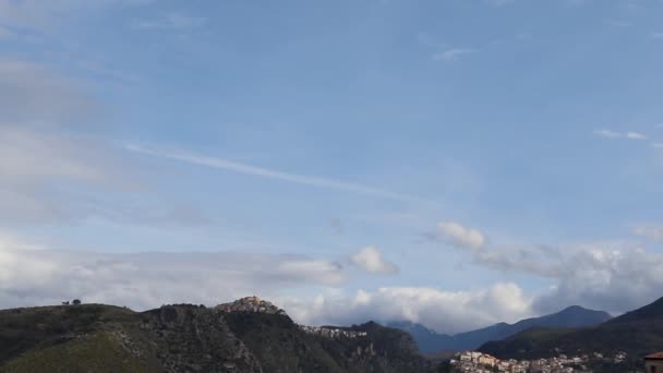 意大利 卡拉布里亚 科森察区 山脉中的房子 美丽的卡拉布里亚 — 图库视频影像