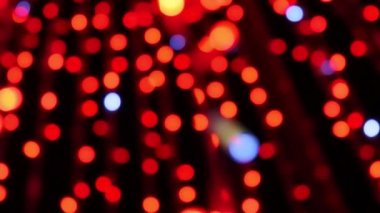 Colorful Bokeh Background. Abstract Bokeh Background with Bubbles. Lights Fade in and Out, Fantastic View.