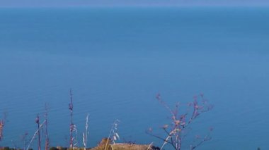 İtalya 'nın Calabria' nın güzel kıyıları. Fantastik bir yer, Güzel bir deniz manzarası..