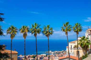 Belvedere Marittimo, Marina di Belvedere Marittimo Panoraması Köy Kalesi 'nden..