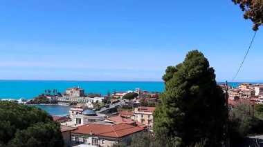 Belvedere Marittimo, Marina di Belvedere Marittimo Panoraması Köy Kalesi 'nden..