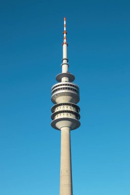 Olympiaturm, Münih. Olimpik Kule Görünümü.