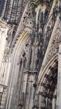 Köln Katedrali 'nin hipervanesi. Almanya Köln Katedrali (Klner Dom).