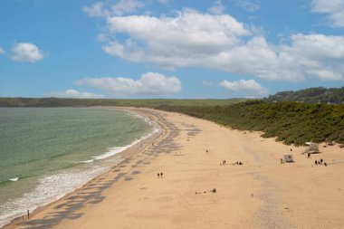 Tenby Pembrokeshire Wales Güney Sahili Tarihi Resimli Kasaba 