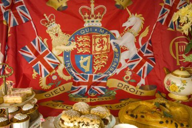 Londra İngiltere 6 Mayıs 2023 Kral Charles Coronation sokak partisi kutlamaları