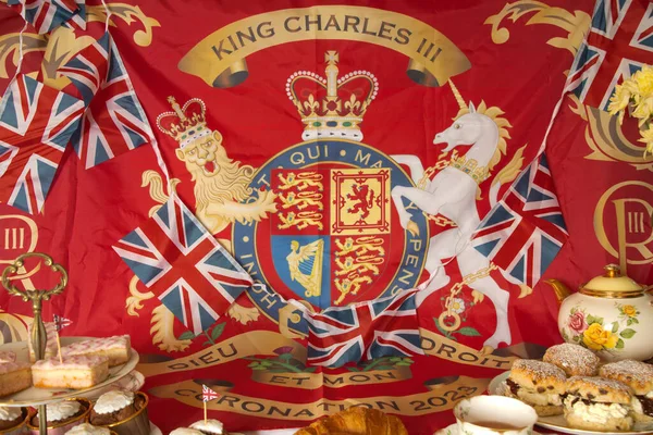 Londra İngiltere 6 Mayıs 2023 Kral Charles Coronation sokak partisi kutlamaları