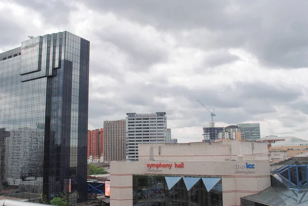 stock image Birmingham uk  Symphony  hall   skyline 2017 