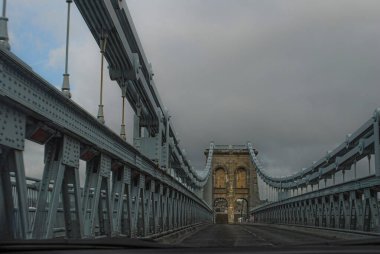 Menai Köprüsü süspansiyonu Anglesey Galler 