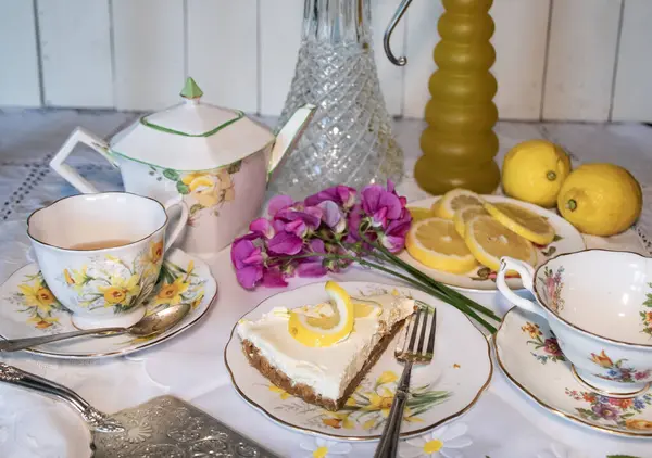 limonlu peynirli çay